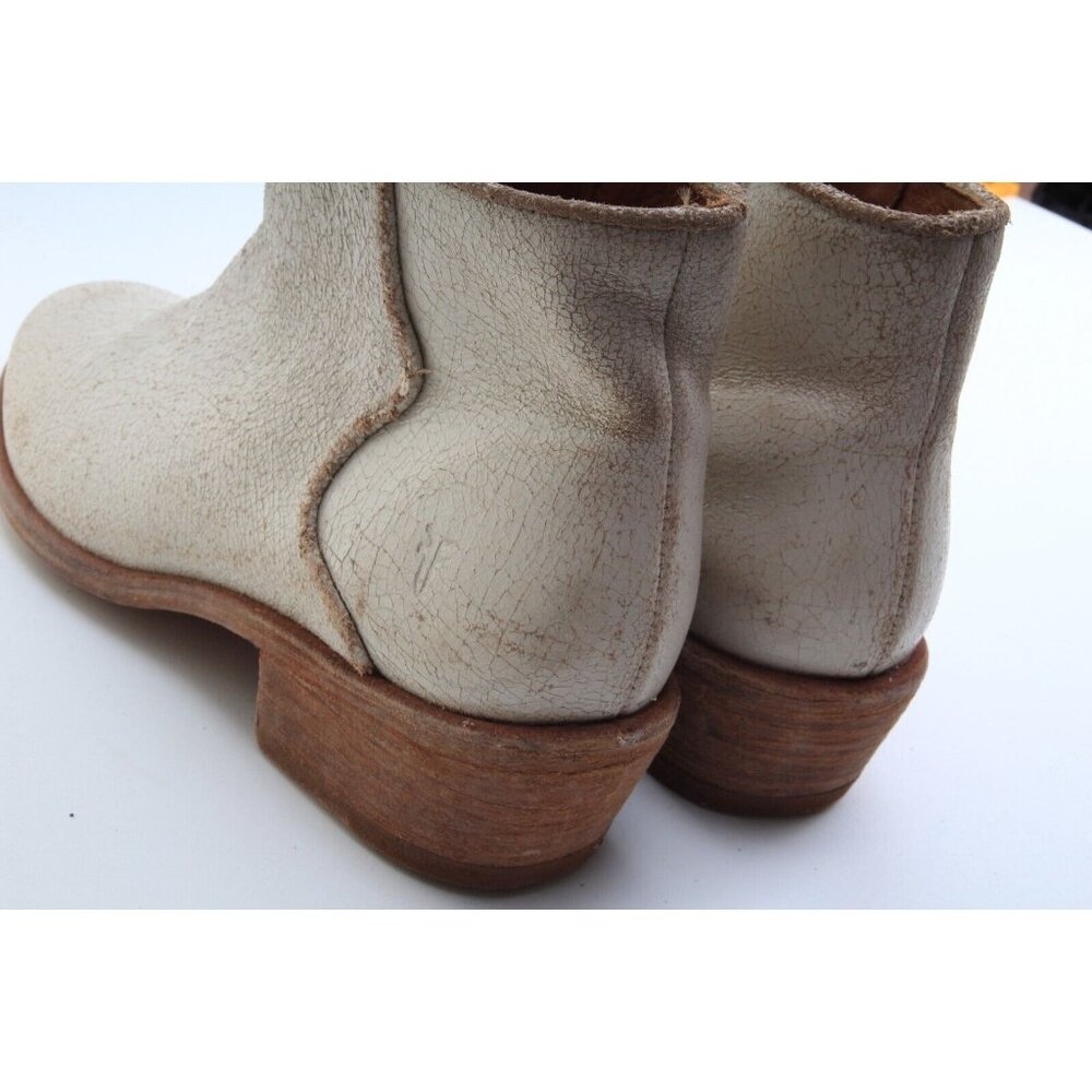 FRYE Carson Piping Bootie zip Up ankle boots leather womens shoes sz 6 B - Picture 10 of 15